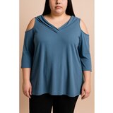 Fenzy Top S Kapuljačom, Plavi | shoptok.hr