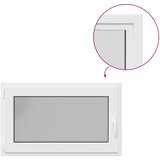  Prozor za podrum RISOR 100 x 60 cm PVC i staklo Bijela | shoptok.hr
