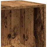 vidaXL Kutni ormarić boja staro drvo 33x33x132 cm konstruirano drvo | shoptok.hr
