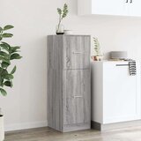 vidaXL Lekarniška omara siva sonoma 40x41x118 cm inženirski les | Shoptok.si