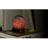 Gingko LED namizna svetilka v temni naravni barvi s steklenim senčilom (višina 9 cm) Galaxy Breeze – | Shoptok.si