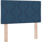 Box Postelja z vzmetnico z vzmetnico Modra 120 x 190 cm blago, (5000128459) | Shoptok.si