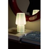 Ellos Home Bijela/plava staklena stolna lampa (visina 21,5 cm) Carlo – | shoptok.hr