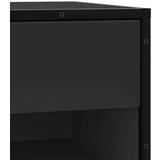 vidaXL Klupa za cipele crna 60x40x53,5 cm izrađena od drveta i metala | shoptok.hr
