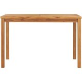  Vrtni stol - Blagovaonski stol 120 x 70 x 77 cm od masivne tikovine | shoptok.hr