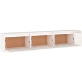TV omarica 3 kosi bela trdna borovina, (20730166) | Shoptok.si