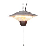 Blumfeldt Hitzkopf, infracrveni stropni grijač, halogena grijaća cijev, 2 razine 750/1500 W | shoptok.hr