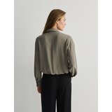 Reserved - Bluza na preklop - bež | shoptok.hr