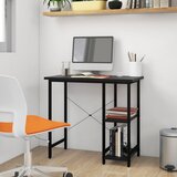 vidaXL stol za računalo crni 80 x 40 x 72 cm od MDF-a i metala Cijene