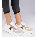 D/CEO marka niezdefiniowana Brown platform sneakers Mishel | ePonuda.com