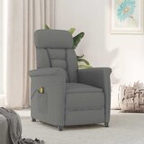  Massagerica Tamno siva 96,5 x 70,5 x 95 cm Mikro Vlakna | shoptok.hr