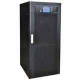 East 30KVA/27KW 3ph/3ph 400Vac on-line ups sa mestom za 64 baterije 12V/7~9Ah (baterije se kupuju posebno), efikasnost 93%, USB+RS232+RS485, dim. 600x800x1280mm (šxdxv), težina 174kg (EA9030-II)