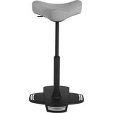 Top Star Naslonjalo za stojo SITNESS FALCON, z ergonomsko oblikovanim sedlastim sedežem, siva prevleka | Shoptok.si