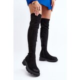 Boto Women's flat heel over-the-knee boots La.Fi | Shoptok.si