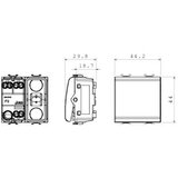 GEWISS GW10031 prekidač 2M 1P 16AKS Bela | Eponuda.com