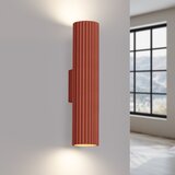 Nice Lamps Opečnato oranžna stenska svetilka Gleam – | Shoptok.si