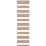vidaXL Zebra senčilo peščeno rjava 50x150 cm tkanina širina 45,9 cm | Shoptok.si