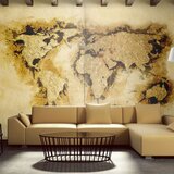  Tapeta - Gold-diggers' map of the World 450x270 Cijene