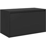  Klupa za hodnik 80 x 40 x 45 cm crna od iverice | shoptok.hr