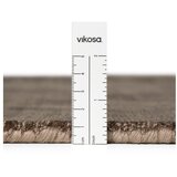 Vikosa Rjava ročno tkana viskozna okrogla preproga ø 200 cm Noemi – | Shoptok.si