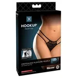 hlačke z analnim čepom in biseri hookup (s/l)