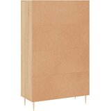  Visoka komoda boja hrasta 69,5 x 31 x 115 cm konstruirano drvo | shoptok.hr