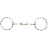 Stübben STEELtec Dvojno lomljena navadna in podložna brzda z osrednjim delom Sweet Copper - 13,5 cm Cene