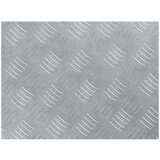 vidaXL Srebrna Aluminij 40 x 30 x 0.2 cm | shoptok.hr