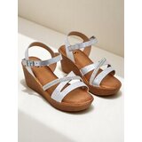 Resti Women's wedge sandals with rhinestones and glitter Eclat | Eponuda.ba