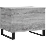  Stolić za kavu boja hrasta 60 x 44,5 x 45 cm konstruirano drvo Siva | Shoptok.si