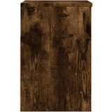  Klupa za cipele dimljeni hrast 60x30x45 cm konstruirano drvo | shoptok.hr