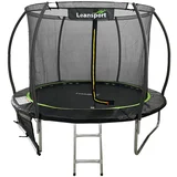 trampolin max trampolin 6ft - 185cm črno zelena