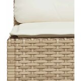  11-dijelni set vrtnih sofa od poliratana s jastucima bež | shoptok.hr