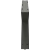  Noge za klub stolić 2 kom. antracit 70 x (30-31,3) cm čelik | Eponuda.ba