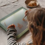 KIDYWOLF Brisivi fluorescentni flomasteri za svjetleći tablet (4 kom) - plavi, narančasti, zeleni, rozi | Shoptok.si
