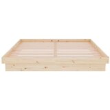  Posteljni okvir trden les 150x200 cm, (20645679) | Shoptok.si