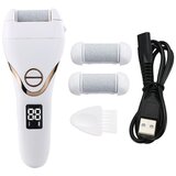INF USB električni pilnik za pete z LED zaslonom, 3-stopenjski, polnljiv White, (5000283888) | Shoptok.si