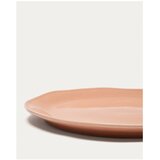 Kave Home Svetlo rožnat keramičen krožnik ø 27 cm Tiraya – | Shoptok.si