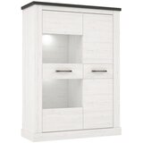 Premium Living Vitrina Montreal, Bela, Barva Pinije | Shoptok.si
