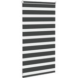  Zavjesa zebra crna 80x100 cm širina tkanine 75,9 cm poliester | shoptok.hr
