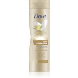 Dove Nourishing Body Care Visible Glow vlažilno mleko za samoporjavitev 250 ml odtenek Fair-Medium | Shoptok.si
