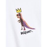 Sinsay Pamučna majica s printom Basquiat | shoptok.hr