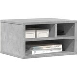 vidaXL Stalak za pisač siva boja betona 40x32x22,5cm konstruirano drvo | shoptok.hr