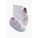 Marjin Women's Sneakers Thick Sole Lace-Up Sports Shoes Arnes Pink cene
