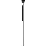 vidaXL Vzglavje z vzglavjem Črna Orehovina 80 cm Konstruiran les | Shoptok.si