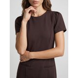 Sinsay Mini haljina s viskozom i ukrasnim šavovima | shoptok.hr