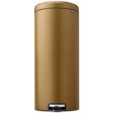 Brabantia Koš za smeti s pedalom 30 L s plastičnim vložkom - Warm Brass | Shoptok.si