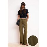 TRENDYOLMILLA ženske pantalone Twoss26Je00014, kaki | Eponuda.com