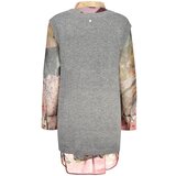 Desigual Nantes ženska košulja dugih rukava 2 u 1 s prslukom siva | shoptok.hr