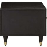  Klubska mizica 80x50x40 cm trden mangov les | Shoptok.si